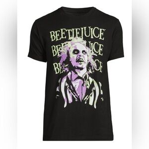 Beetle Juice Men's and Big Men's Graphic Tee with Short Sleeves
